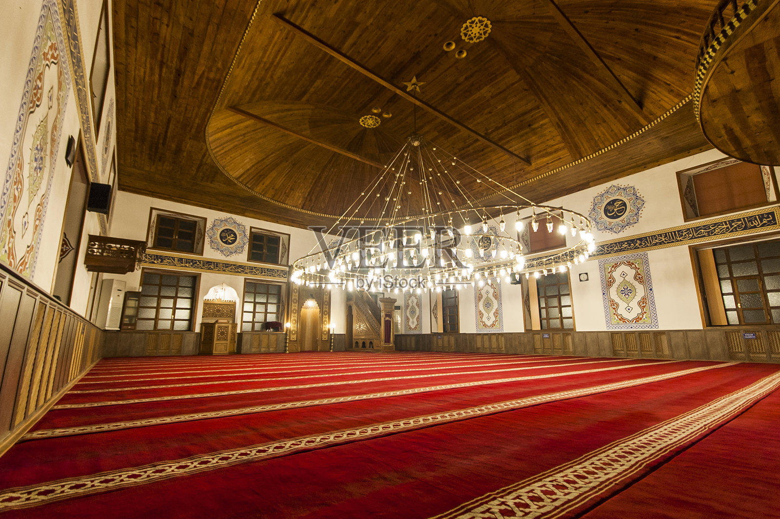 来自土耳其萨姆松的女王中央清真寺照片摄影图片