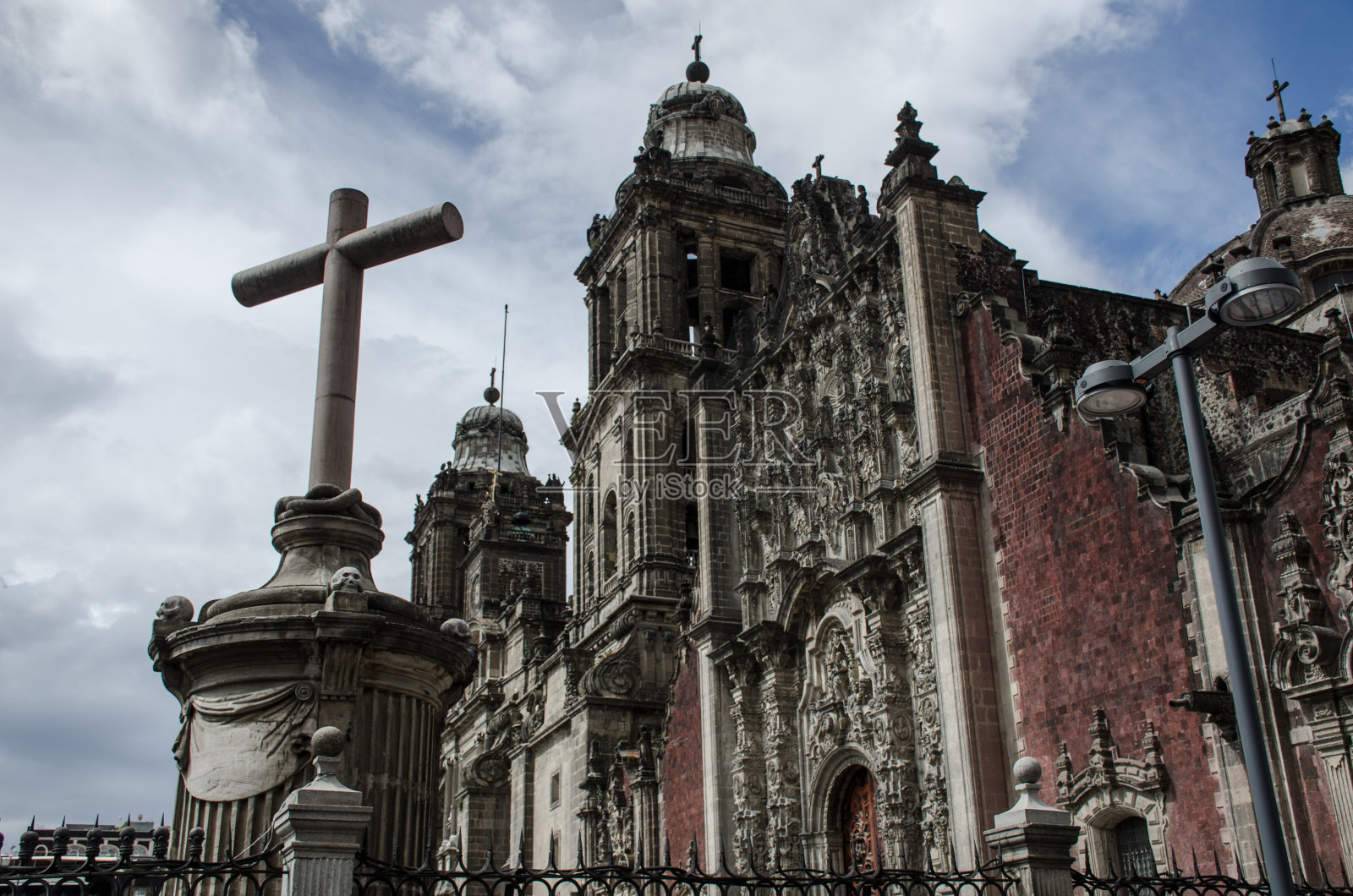 墨西哥城大教堂照片摄影图片