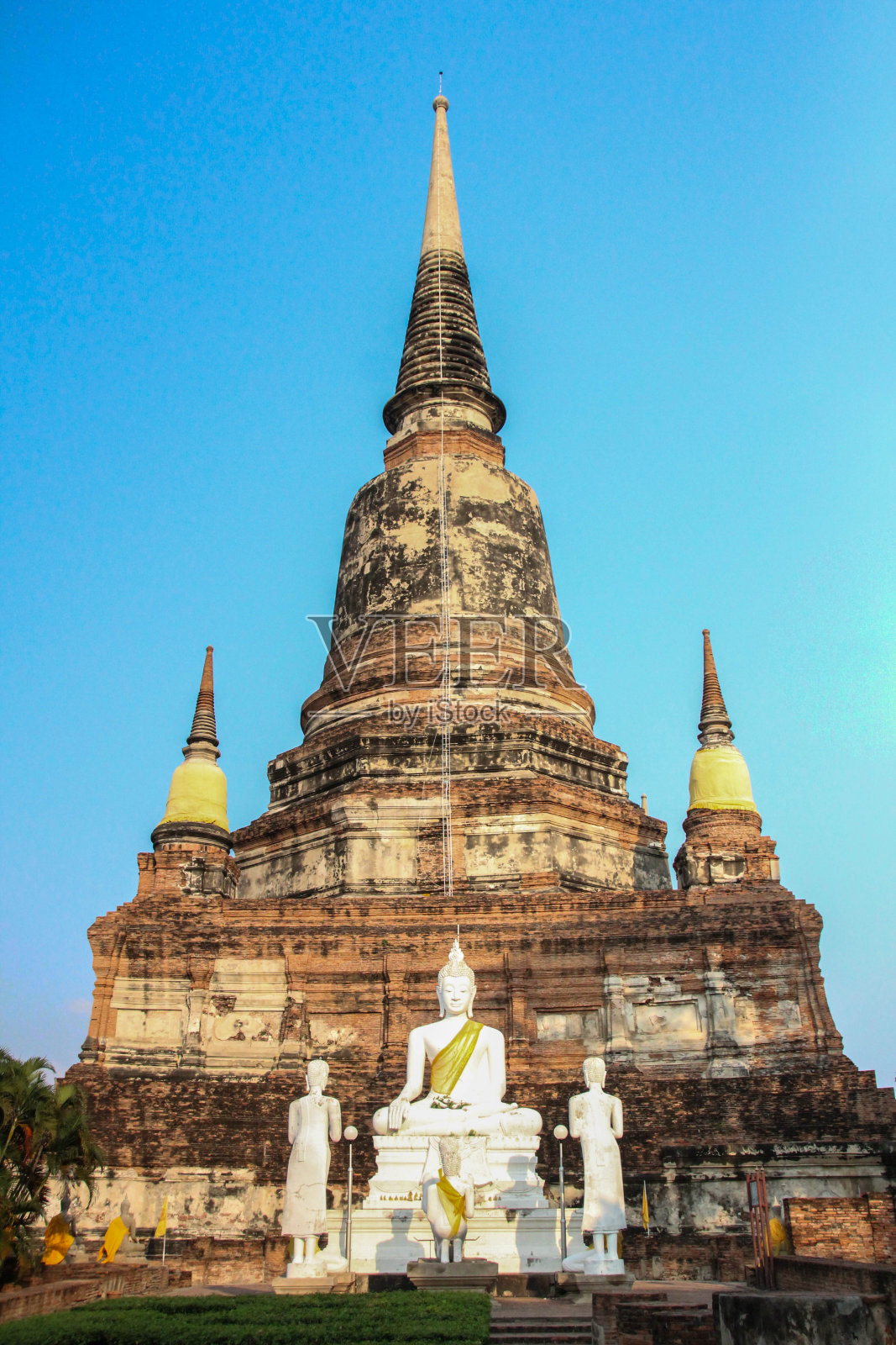 大城府的宝塔。照片摄影图片