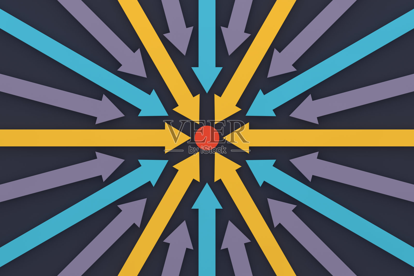 指向目标的箭头照片摄影图片