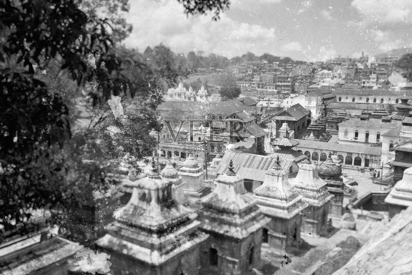 尼泊尔怀旧的老照片照片摄影图片