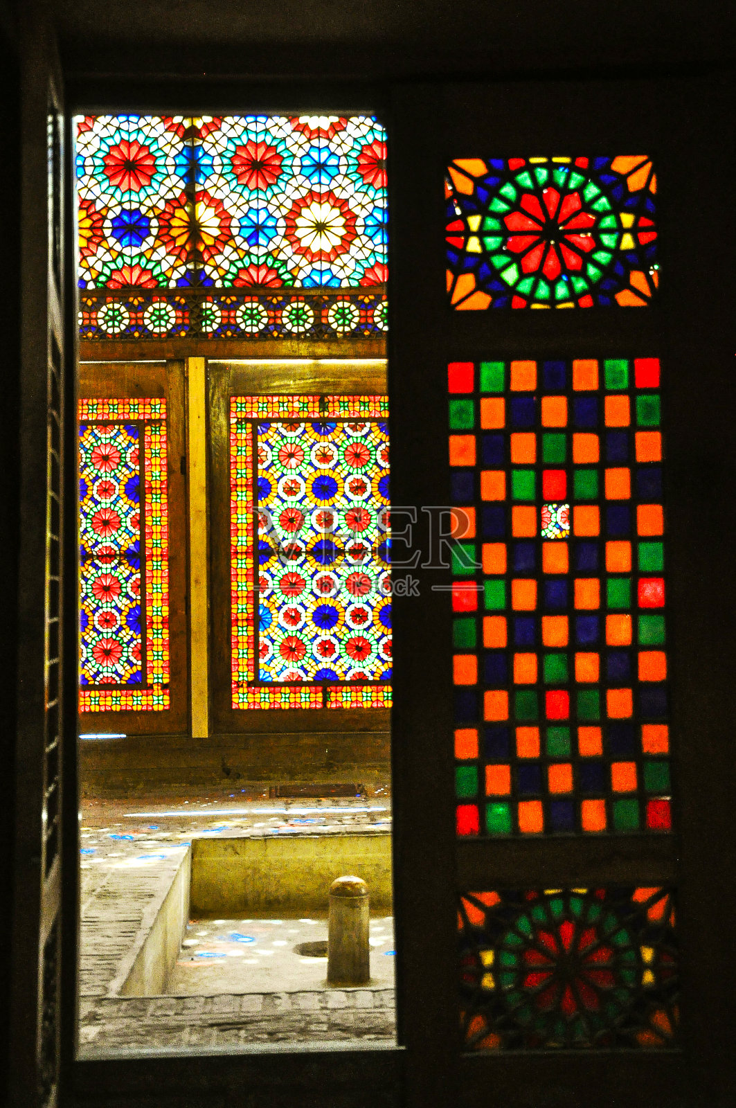 伊朗多莱特阿巴德花园照片摄影图片