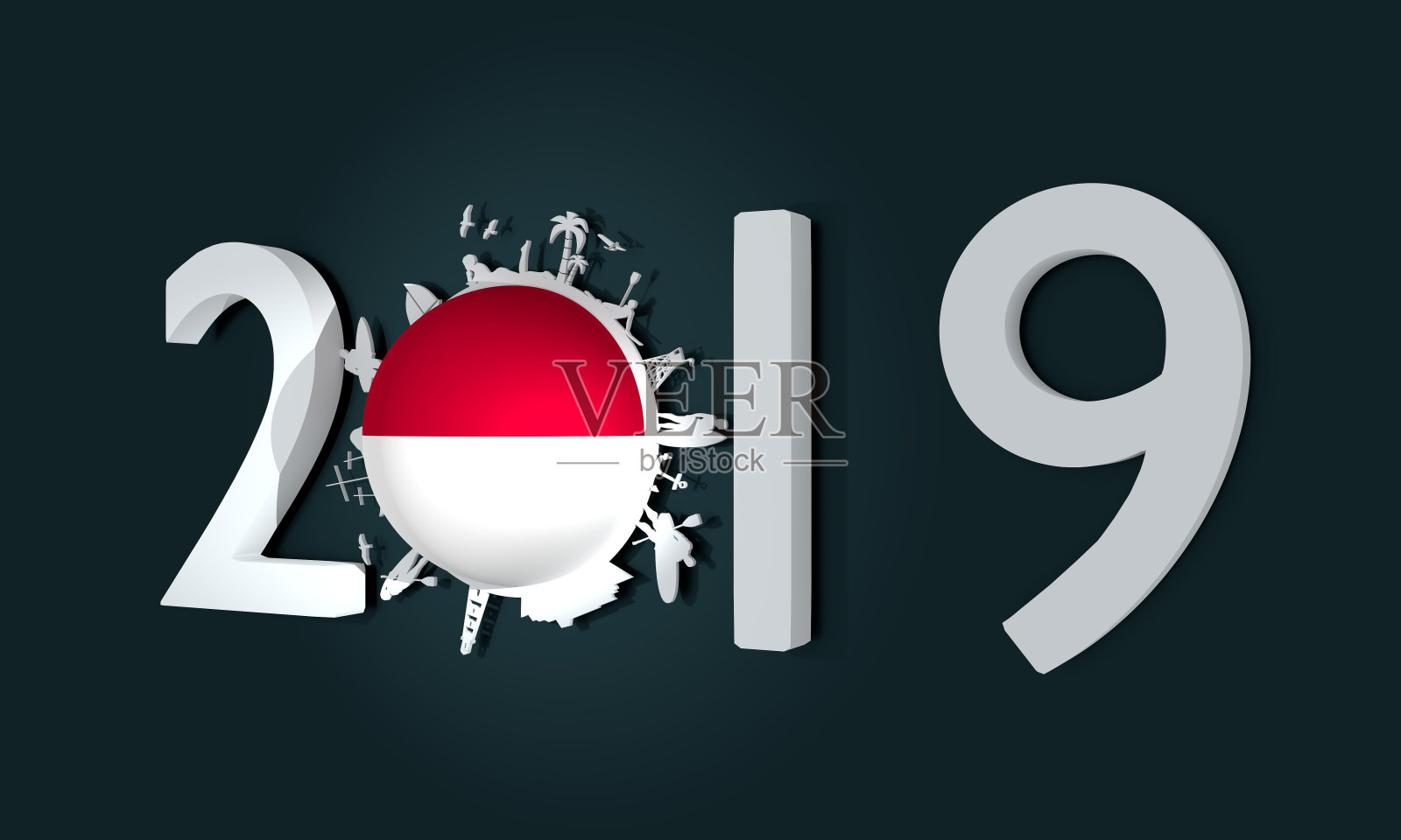 热带度假概念照片摄影图片