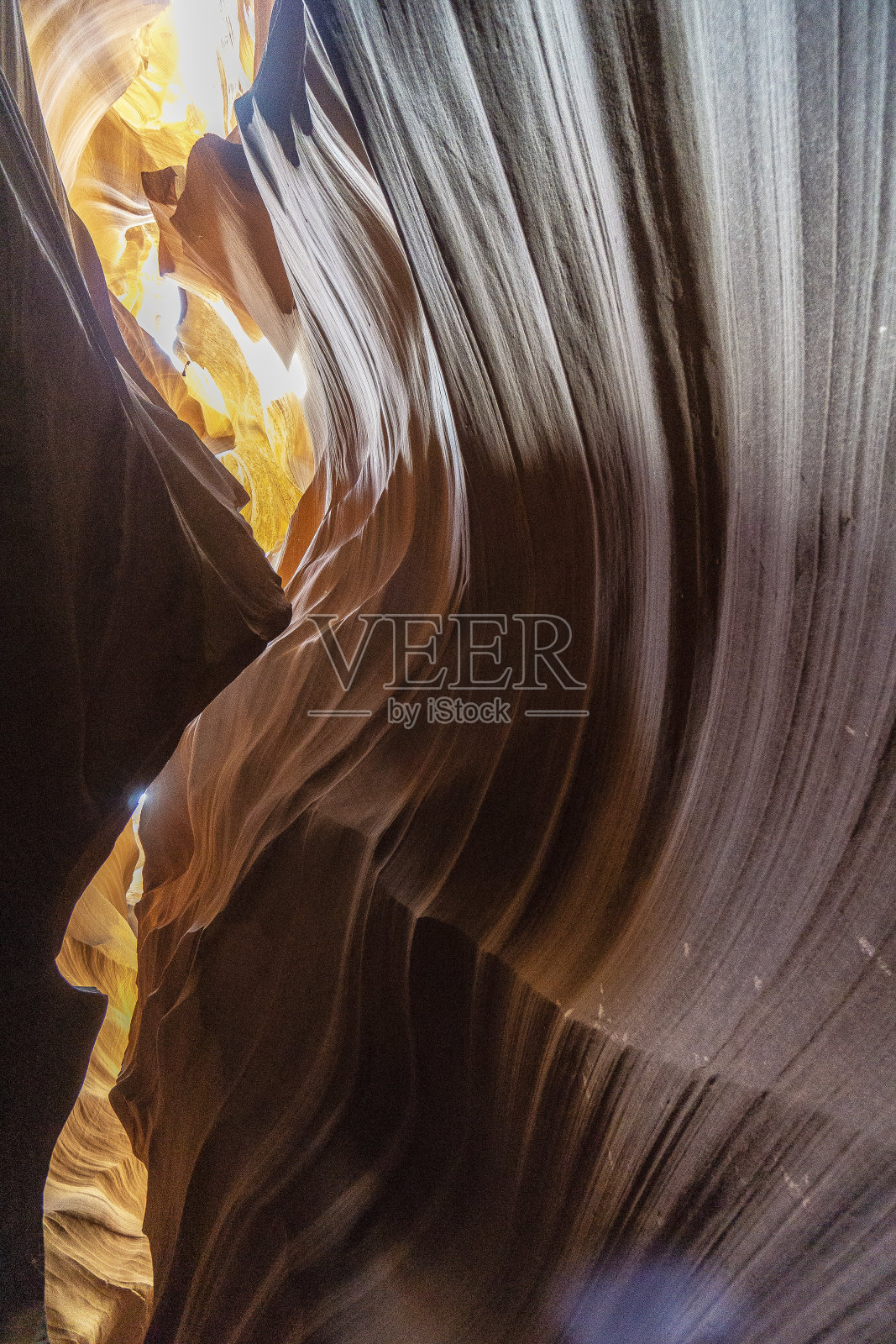 羚羊峡谷，比较低照片摄影图片