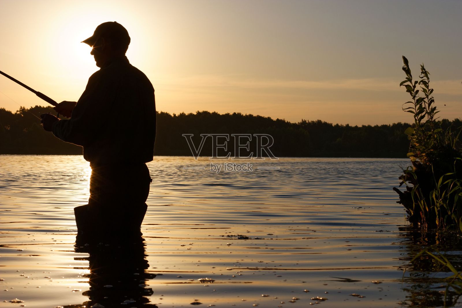 渔夫照片摄影图片