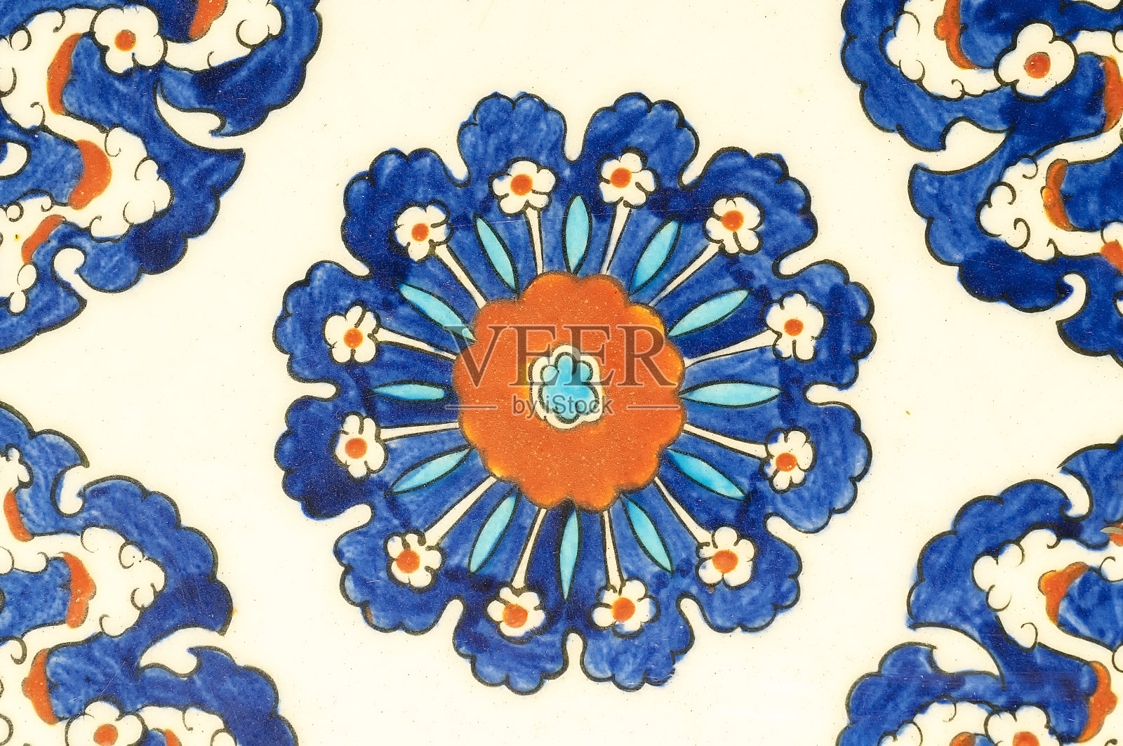 Rustem pasha清真寺瓷砖照片摄影图片