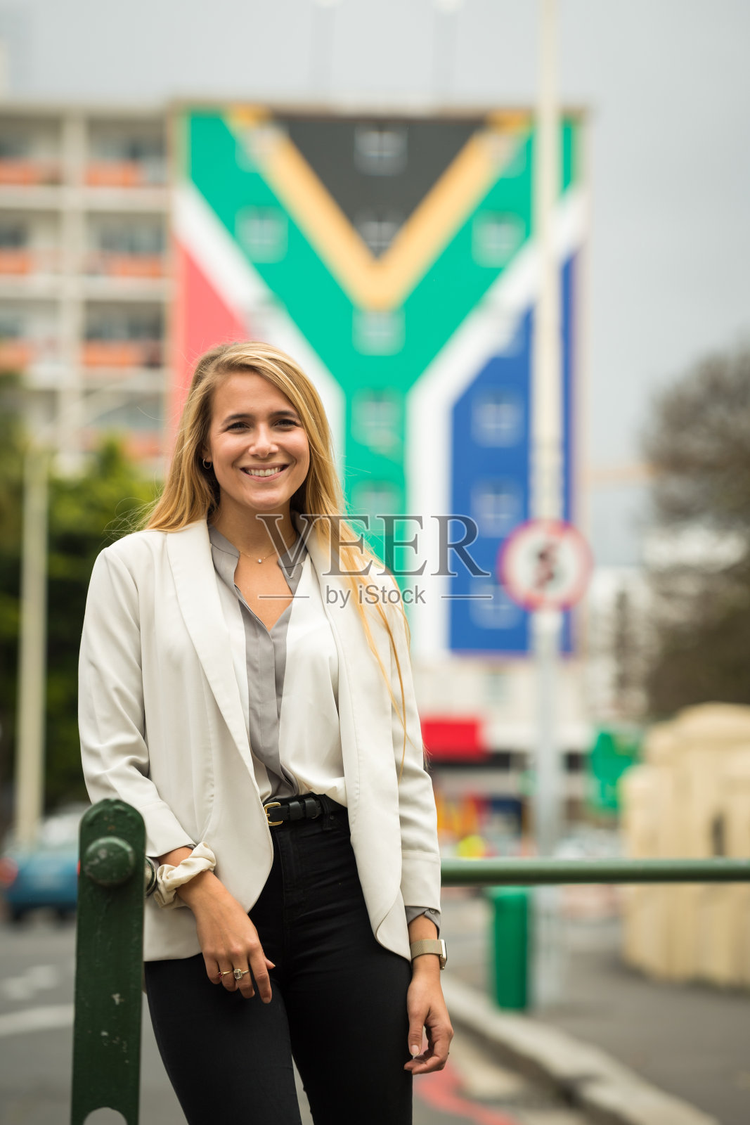 自信的南非女人照片摄影图片