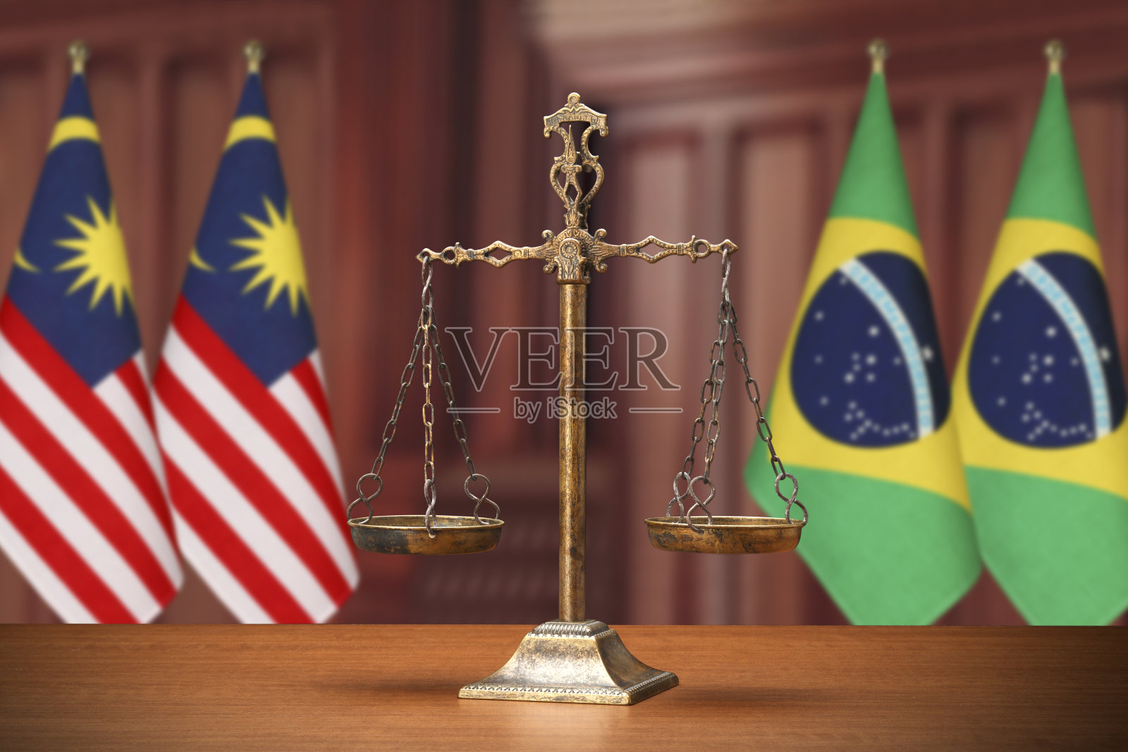 法律与正义的平衡观念照片摄影图片