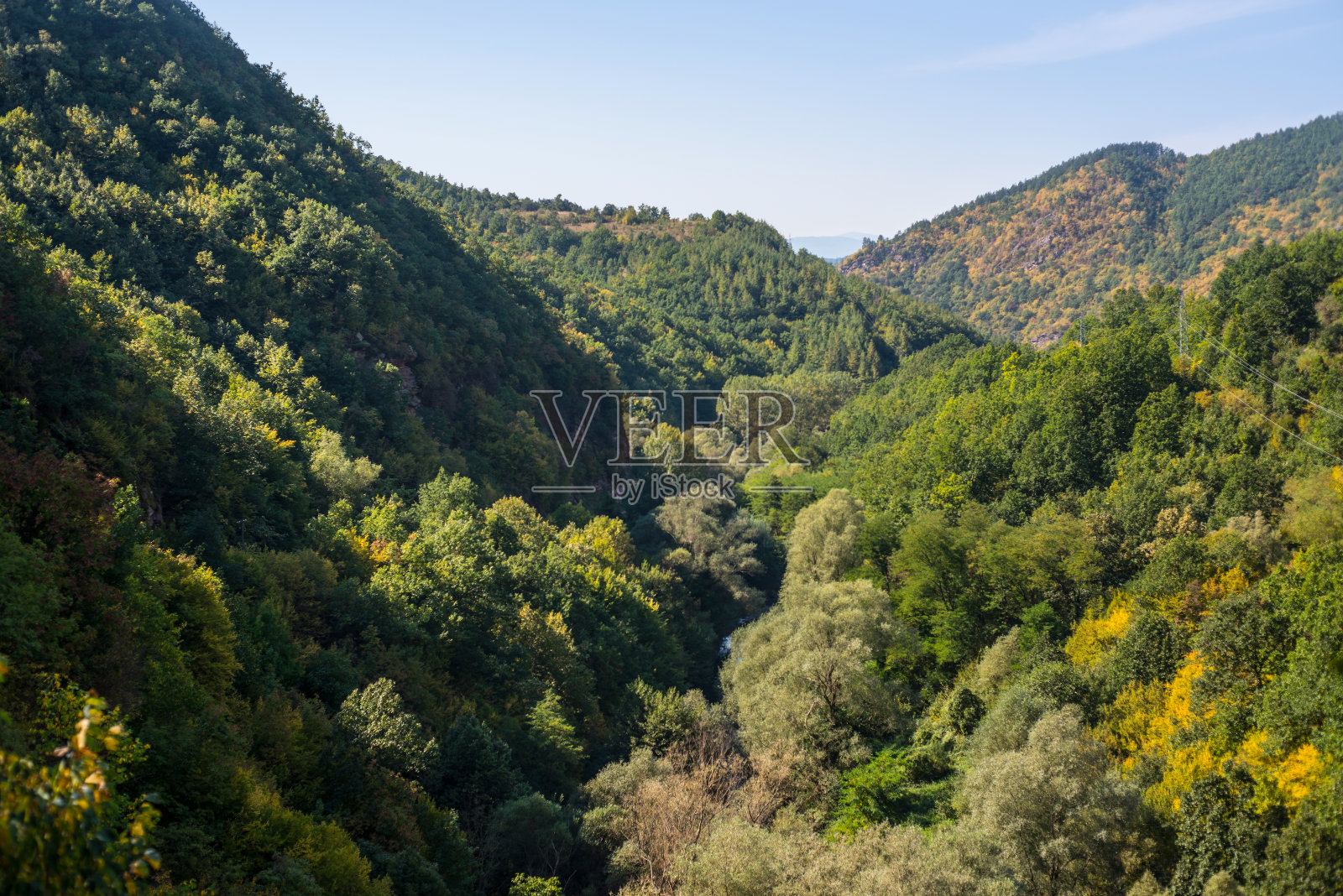 坦斯卡河峡谷，塞尔维亚东部照片摄影图片