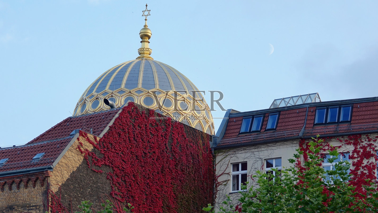 柏林的犹太会堂照片摄影图片