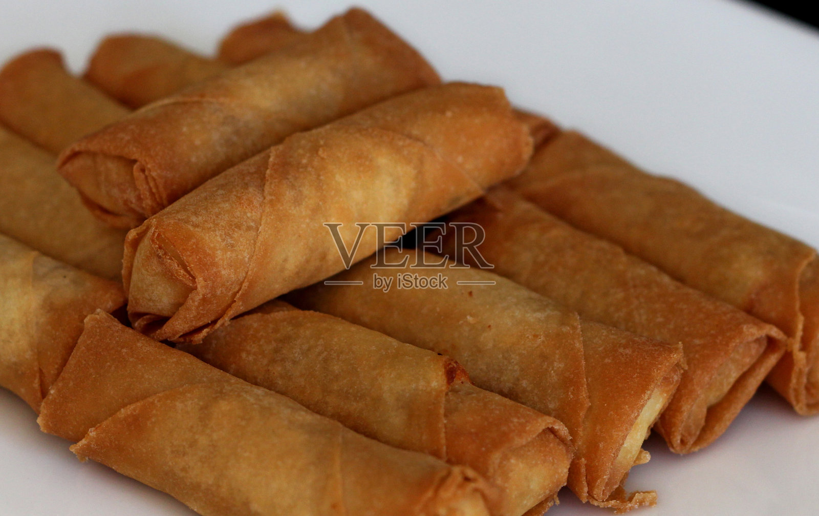 香脆炸奶酪卷照片摄影图片