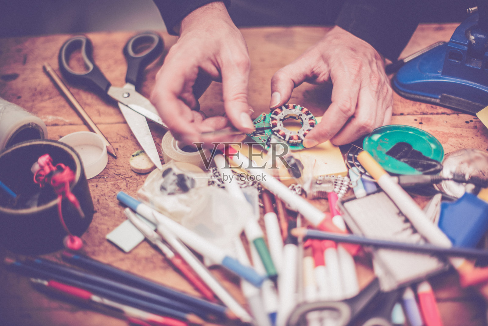 创造性的混乱照片摄影图片