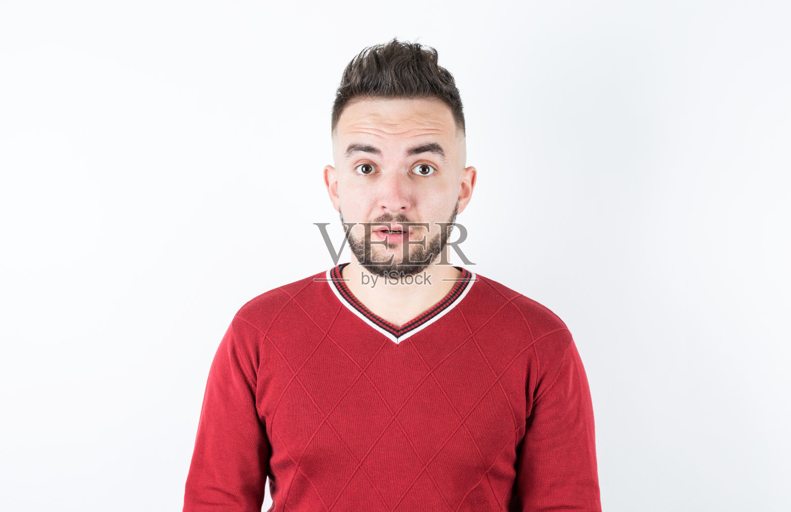 年轻男性的特写照片摄影图片