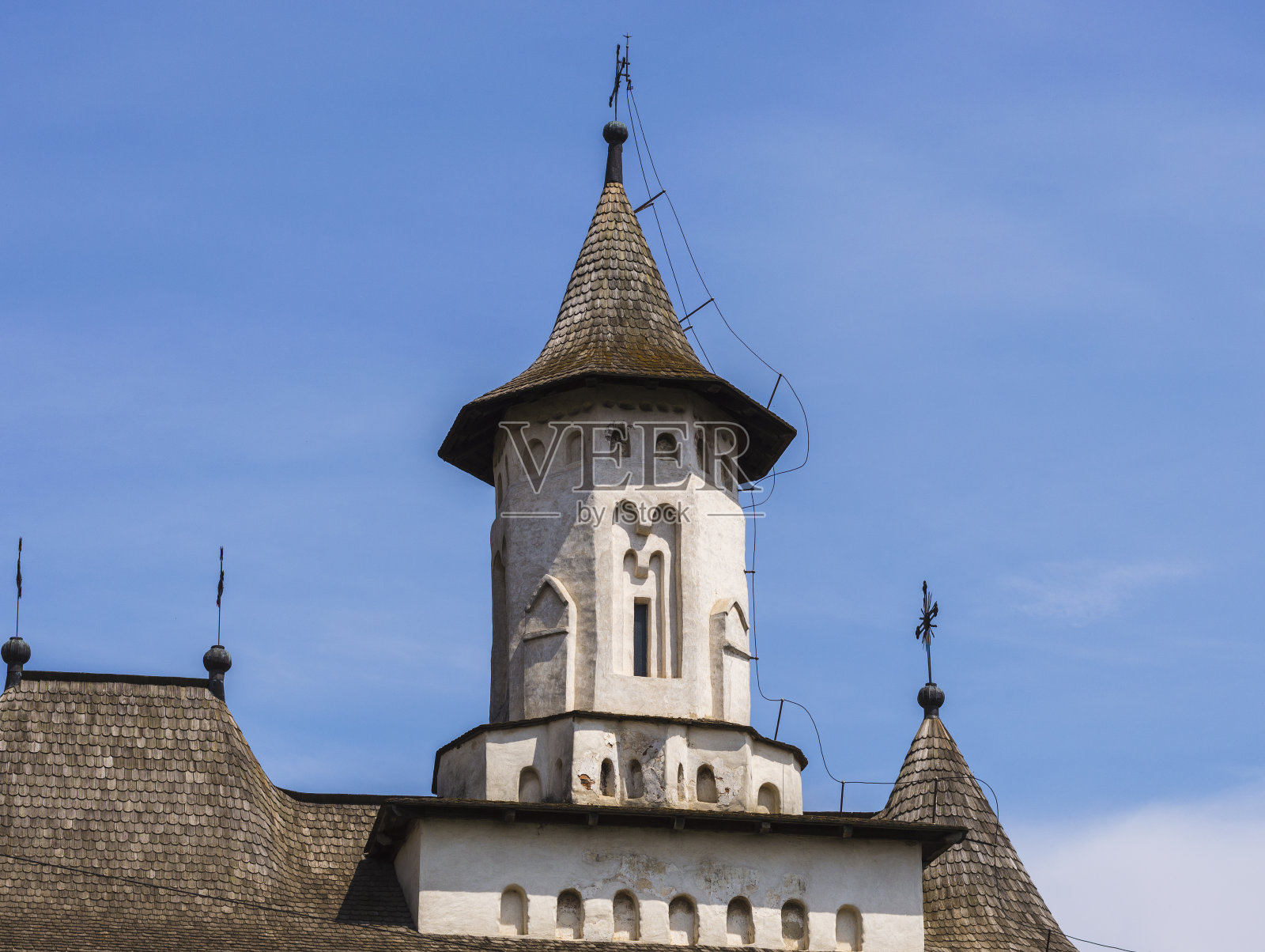 教堂的塔照片摄影图片