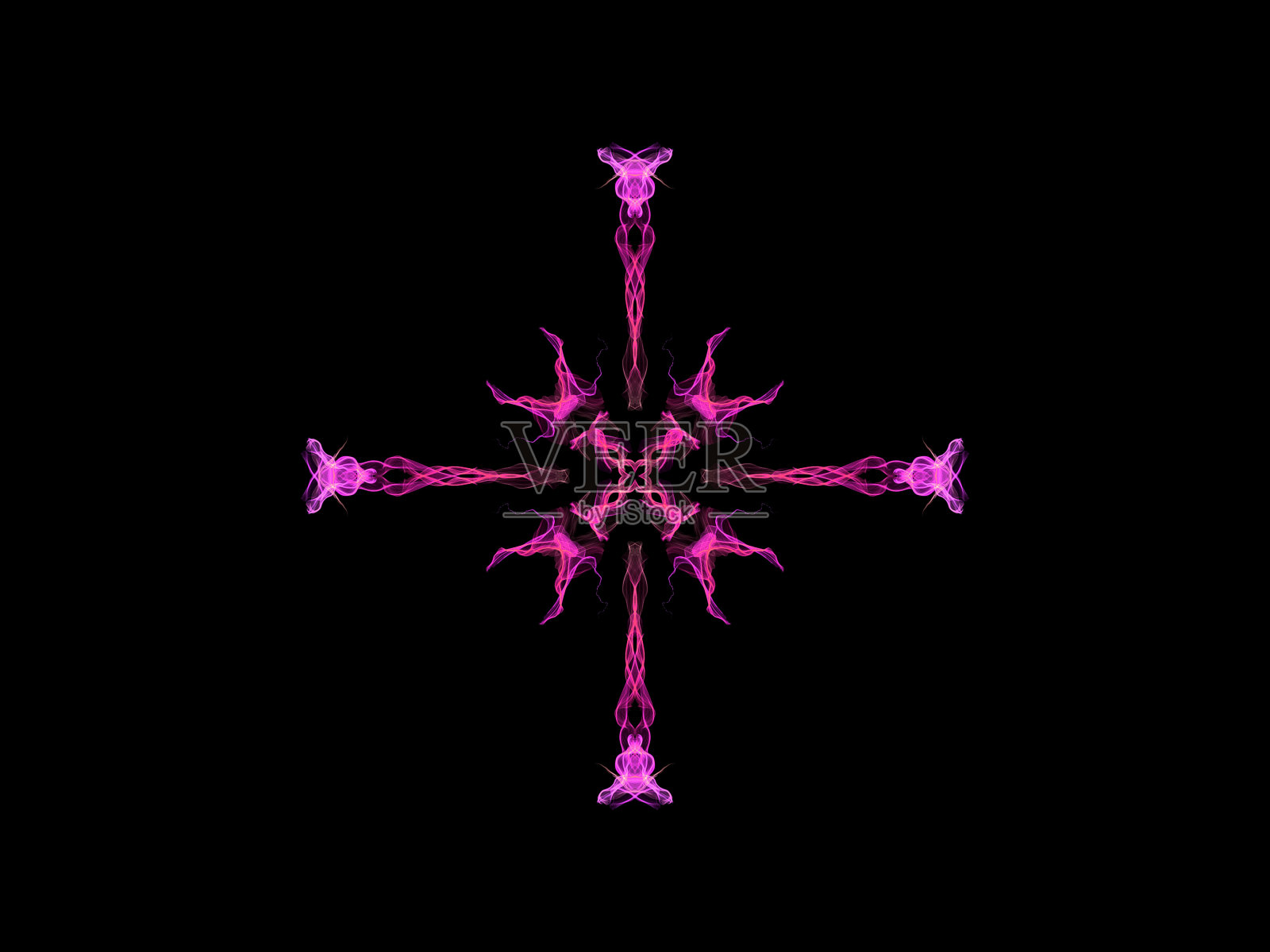 抽象流艺术背景曼荼罗十字照片摄影图片