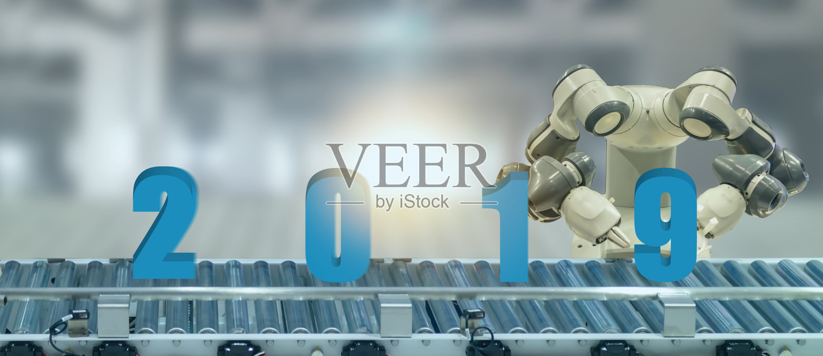 2019年人工智能概念照片摄影图片