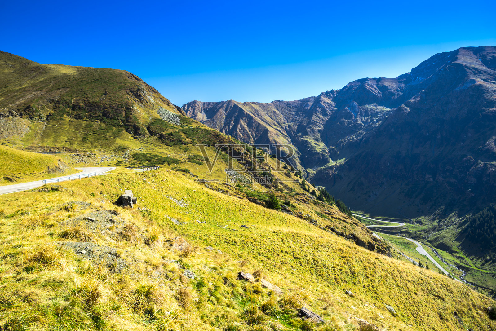 令人惊叹的喀尔巴阡山脉，transagarasan照片摄影图片