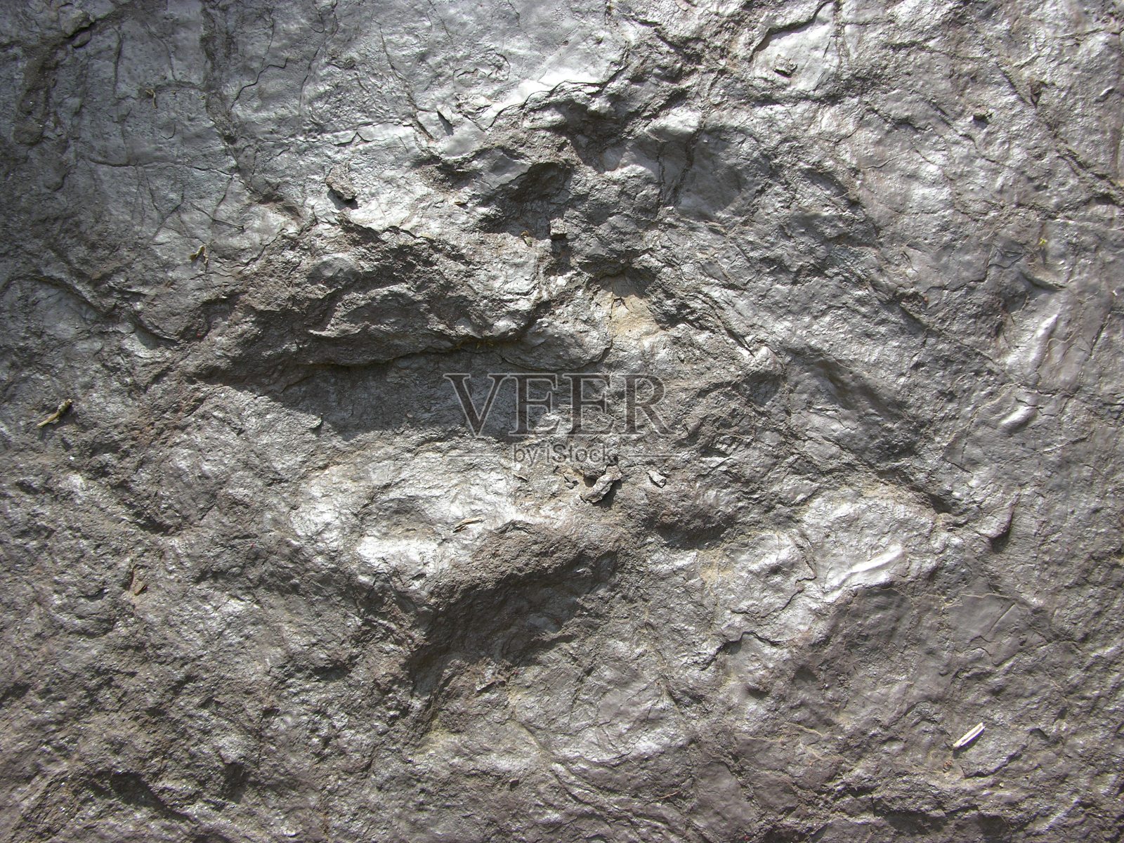 自然界中的灰色纹理3D表面，视图2照片摄影图片