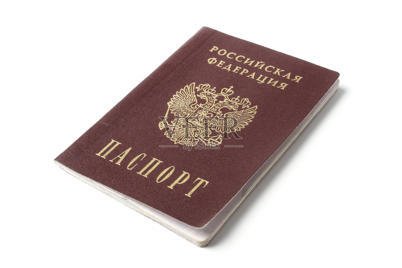 俄罗斯护照照片摄影图片