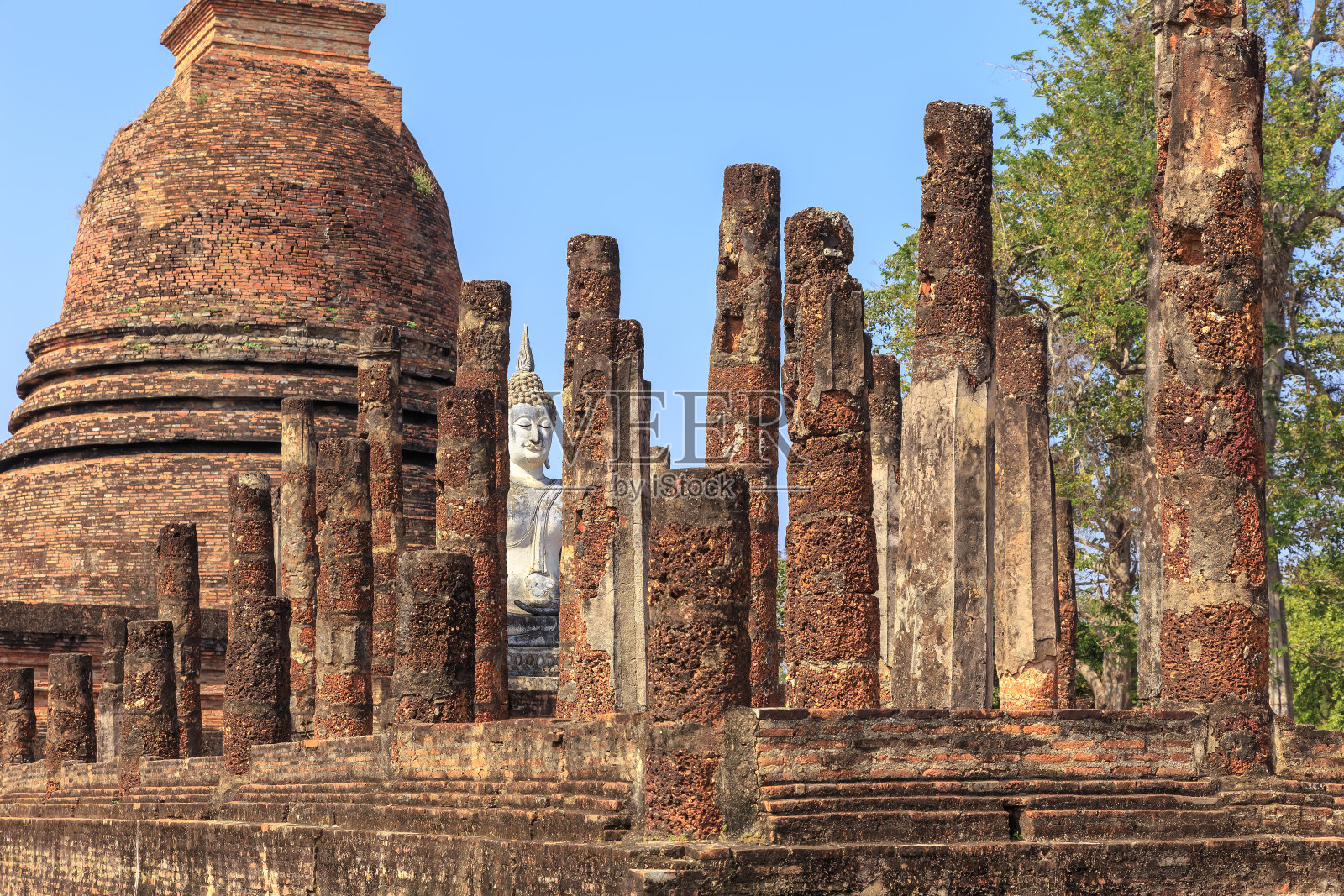 至于泰国舒霍泰历史公园的萨西照片摄影图片