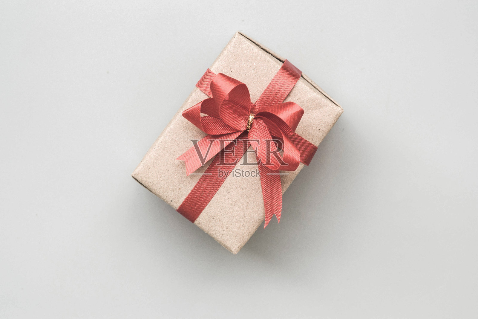 礼物为特殊时刻平铺灰色背景照片摄影图片