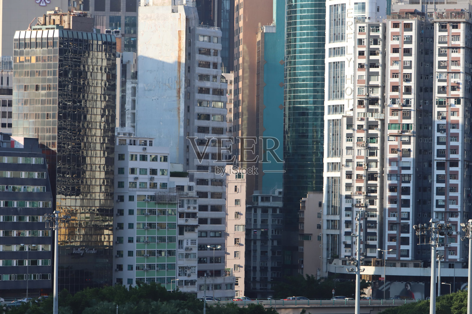 高层建筑。港岛铜锣湾照片摄影图片