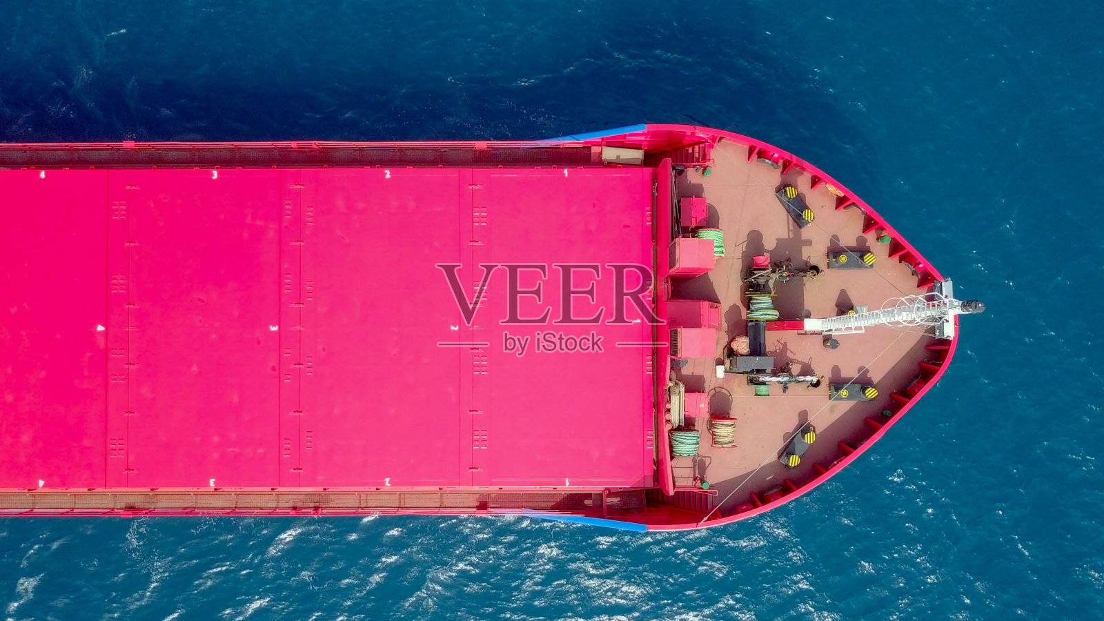 海上通用货船。航空图像照片摄影图片