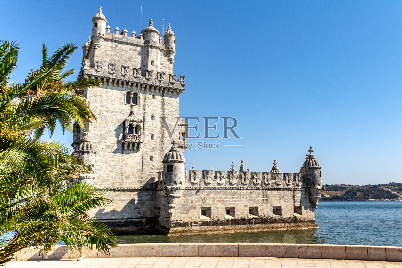 葡萄牙里斯本的贝伦塔照片摄影图片