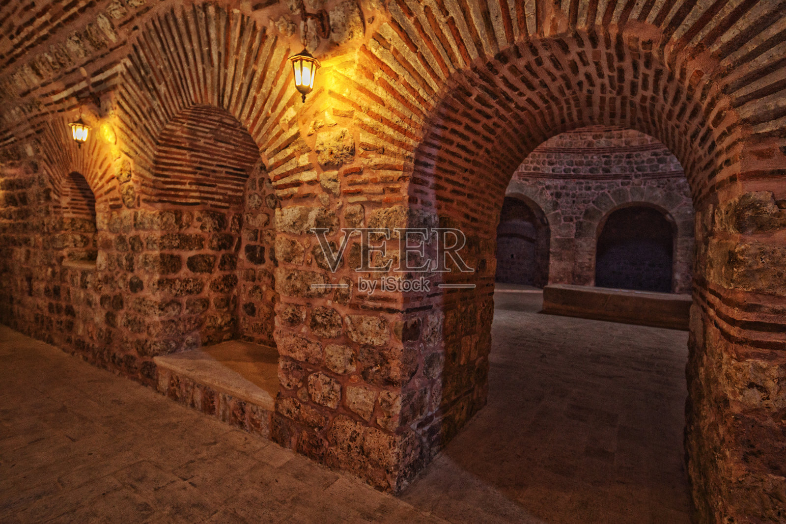 Mor Gabriel Church，米迪亚特，土耳其照片摄影图片