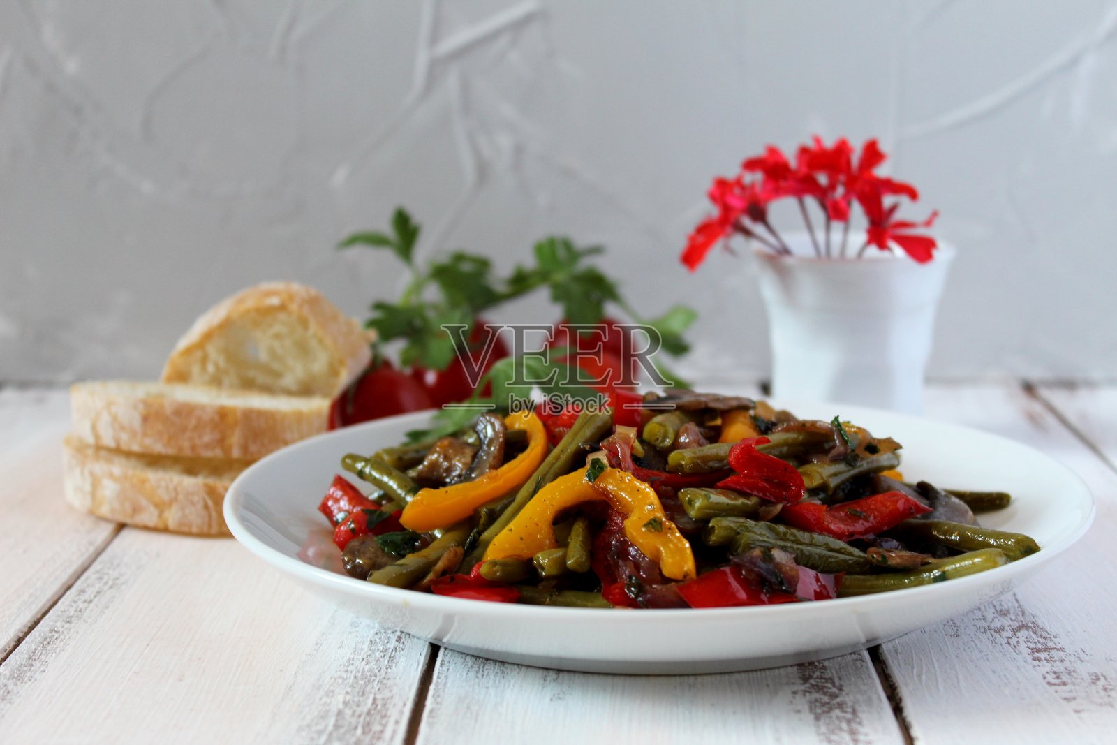 素食和纯素食品。照片摄影图片