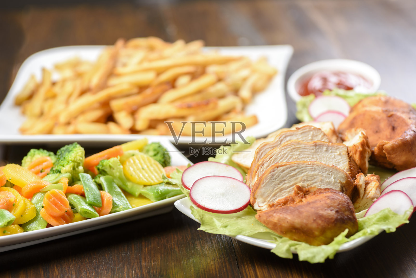 烤鸡角照片摄影图片