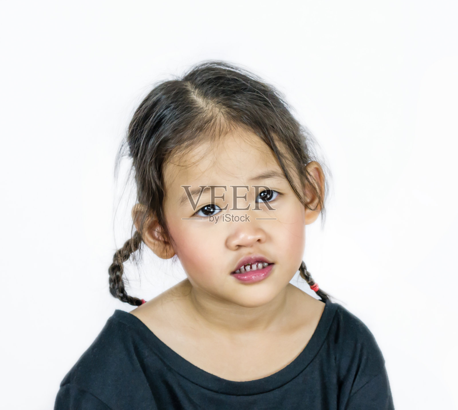 亚洲小女孩照片摄影图片