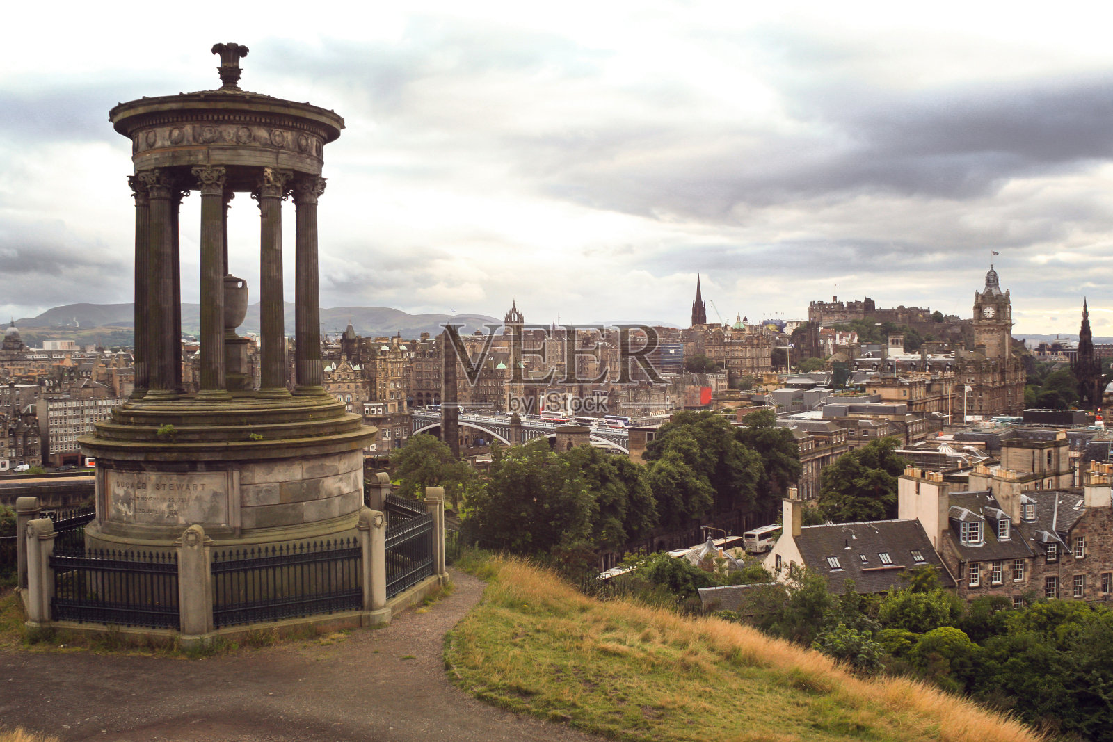 卡尔顿山的观点照片摄影图片