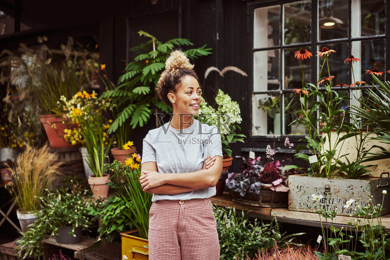 植物能让你快乐照片摄影图片