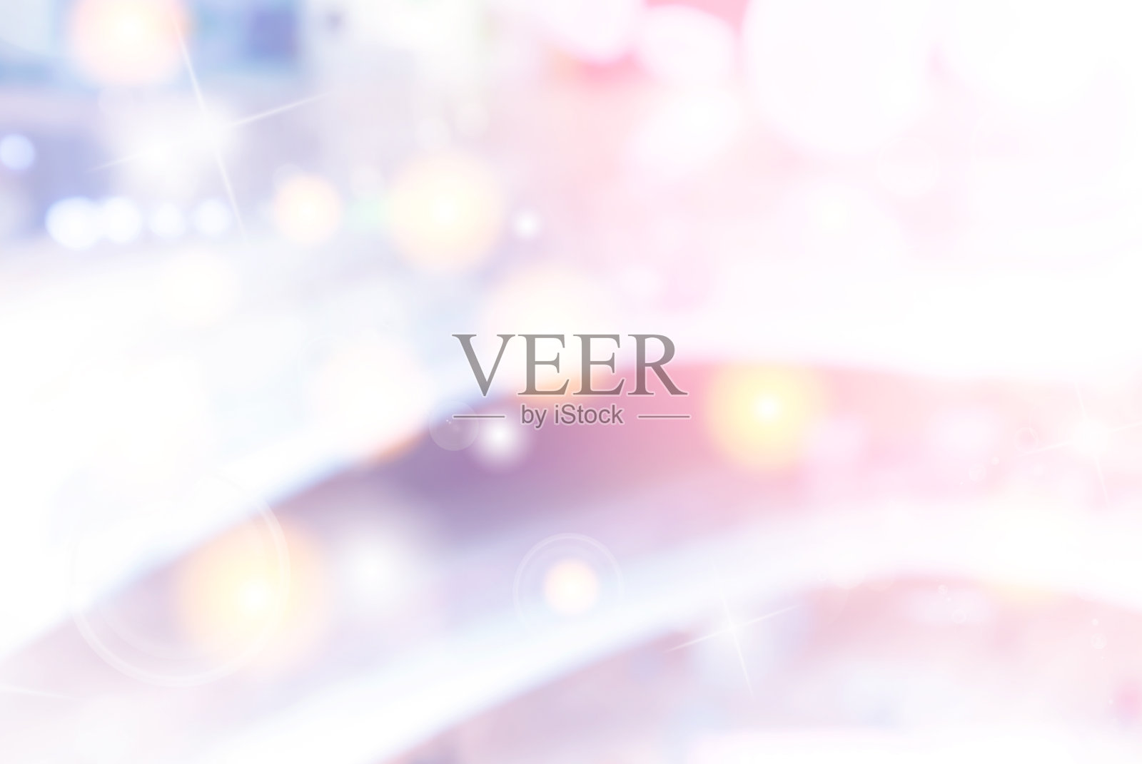 用散景圈灯模糊购物中心背景照片摄影图片