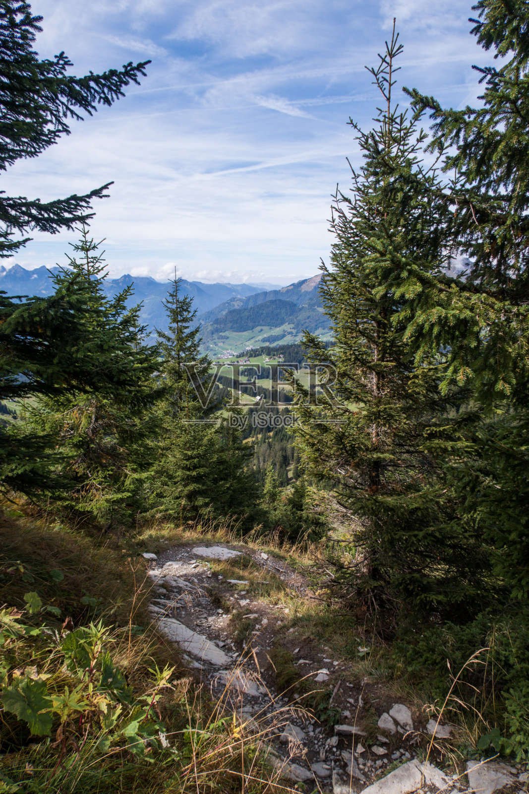 瑞士徒步旅行路线(山区)照片摄影图片