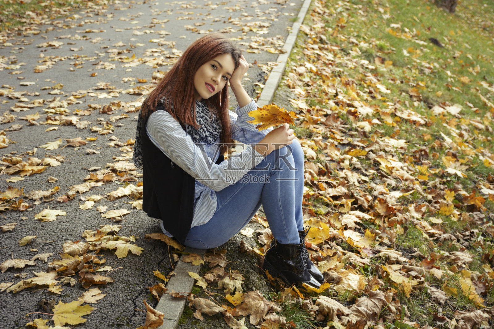 秋天的乐趣照片摄影图片