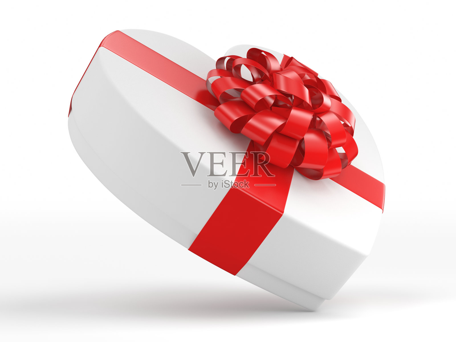 3D渲染白盒心脏照片摄影图片