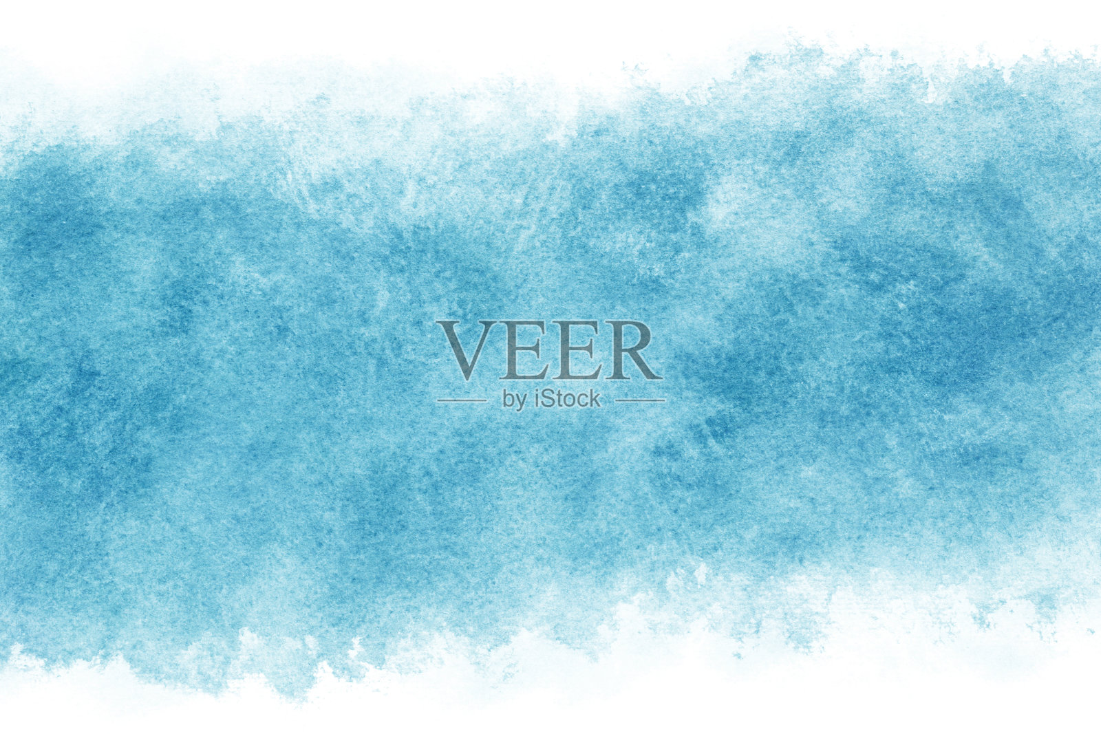 粉彩天蓝色水彩抽象或复古油漆背景照片摄影图片