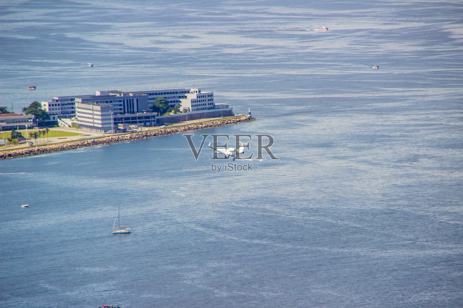 抵达里约热内卢的桑托斯杜蒙机场。照片摄影图片