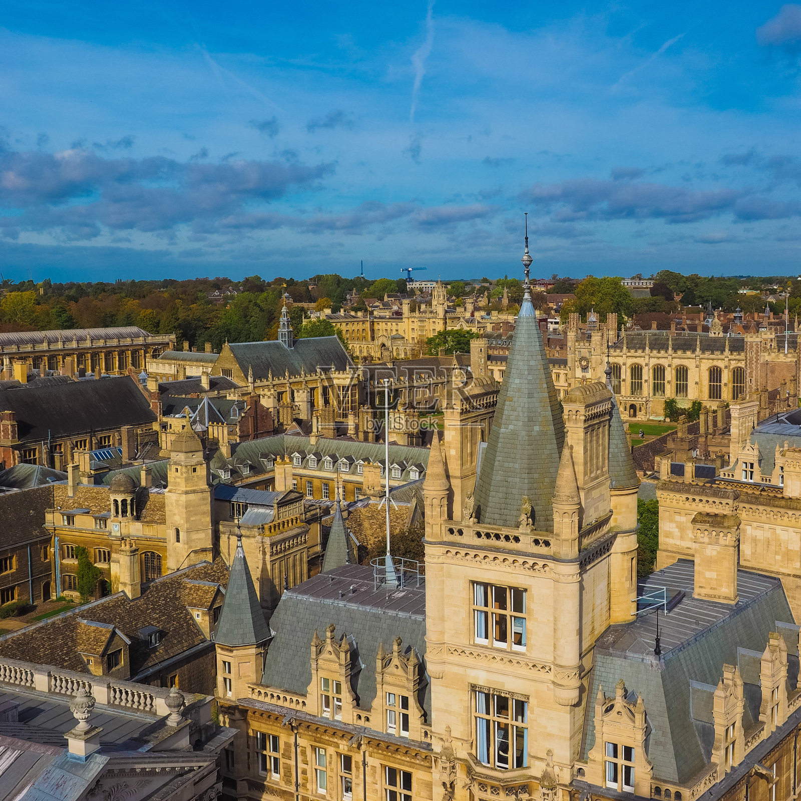 剑桥鸟瞰图照片摄影图片