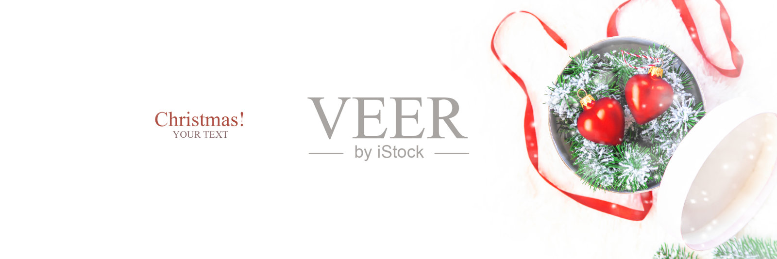 圣诞节的背景。新年快乐。有选择性的重点照片摄影图片