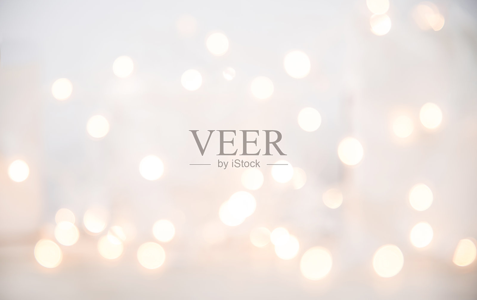 散焦圣诞灯光背景照片摄影图片