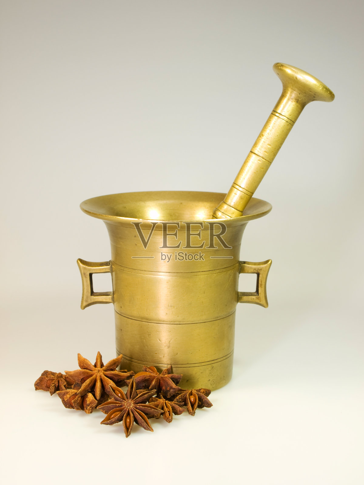 砂浆与香料照片摄影图片