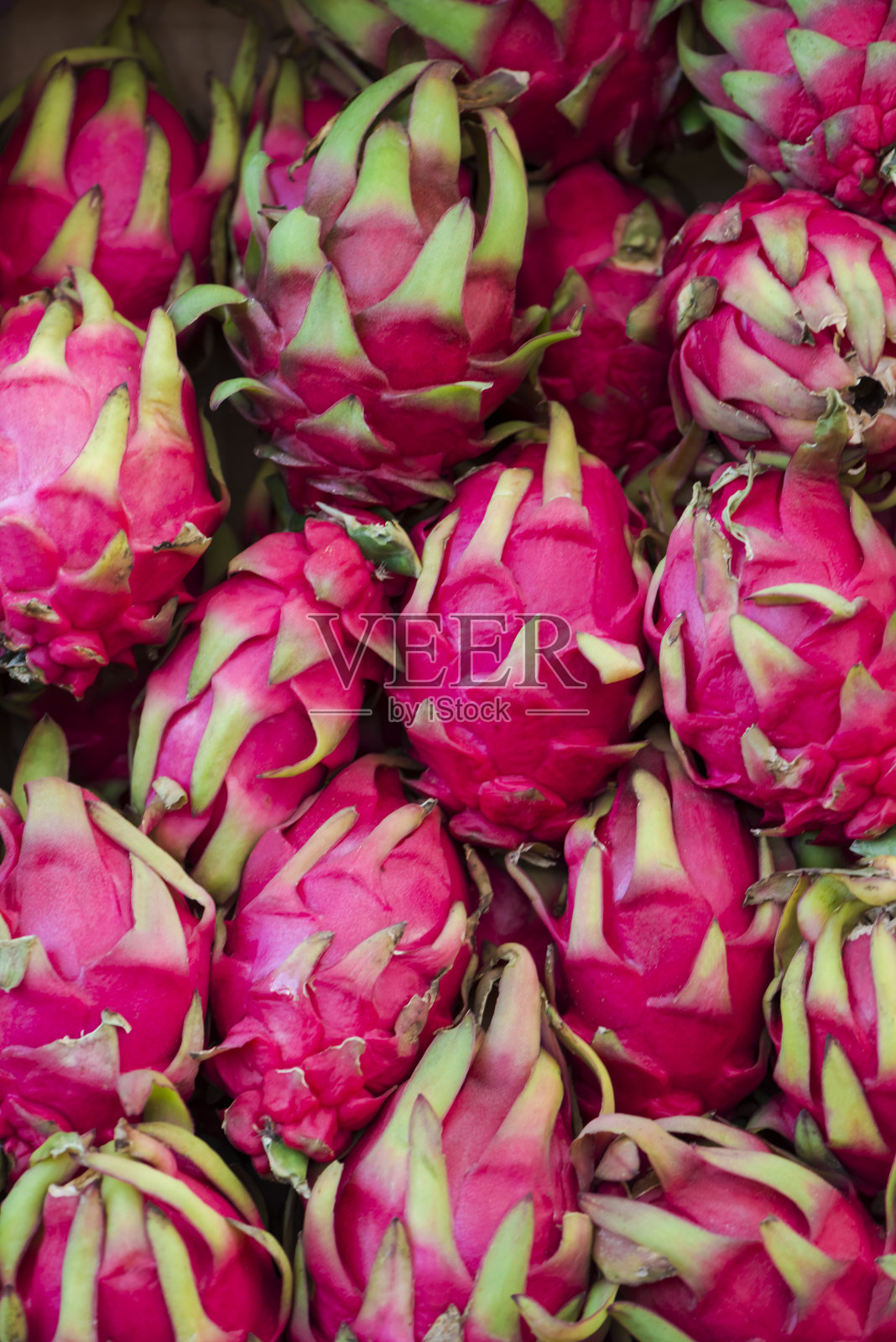 火龙果特写。有选择性的重点照片摄影图片