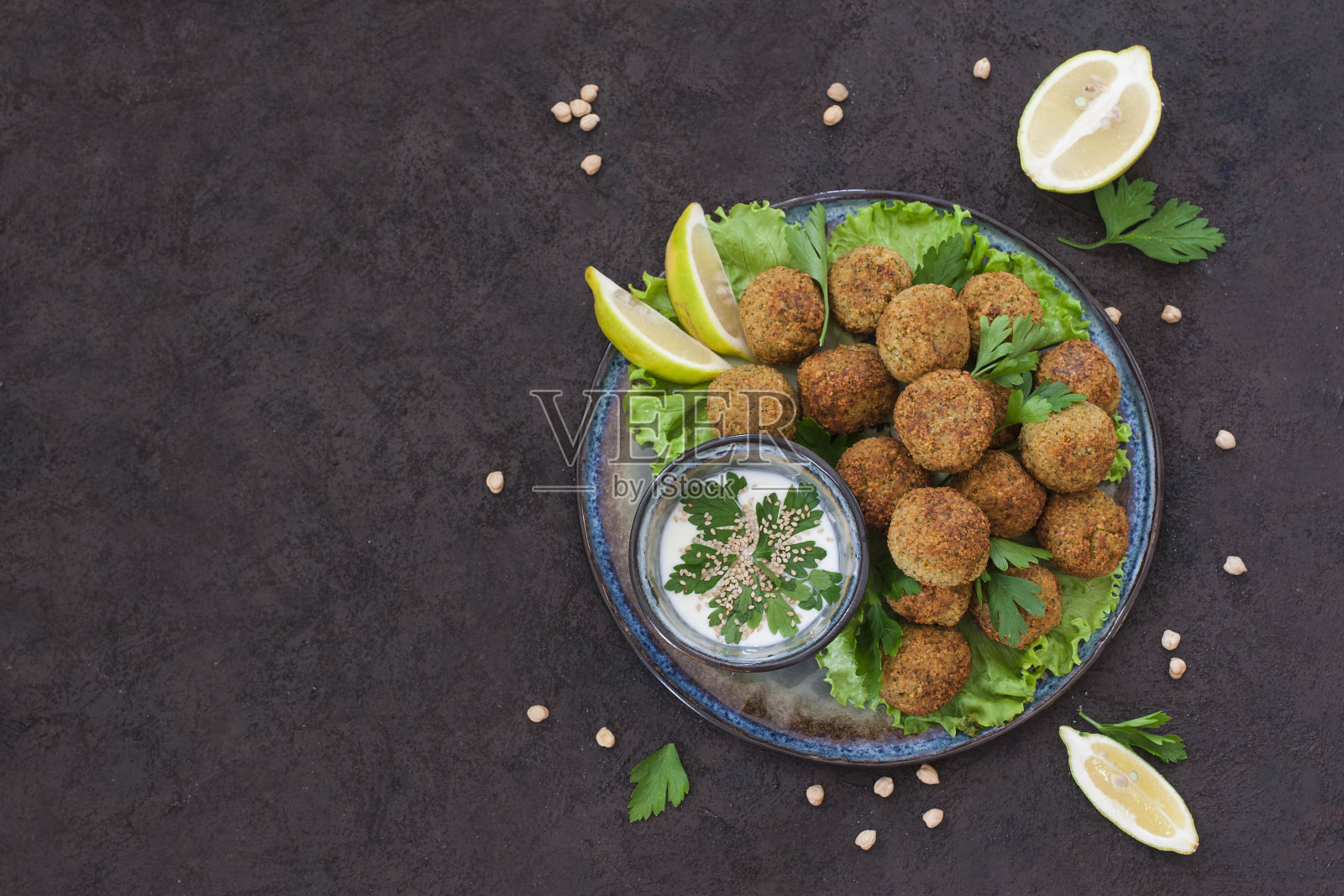 沙拉三明治照片摄影图片