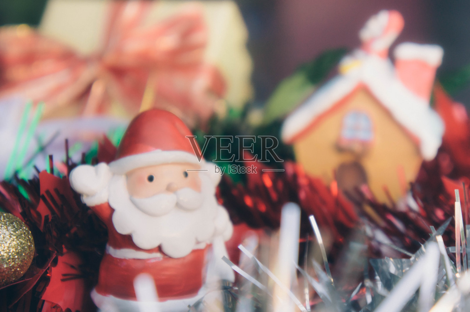 圣诞老人和圣诞节的背景照片摄影图片