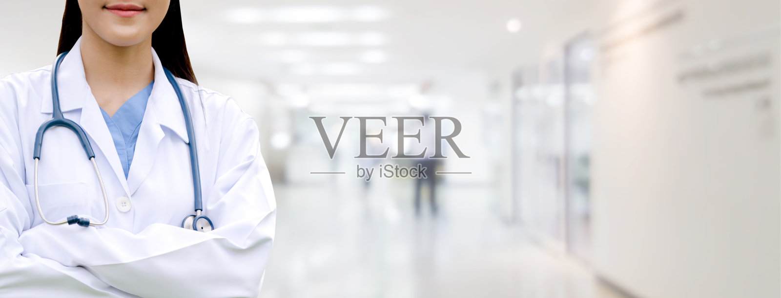 医生在医院。医疗服务。照片摄影图片