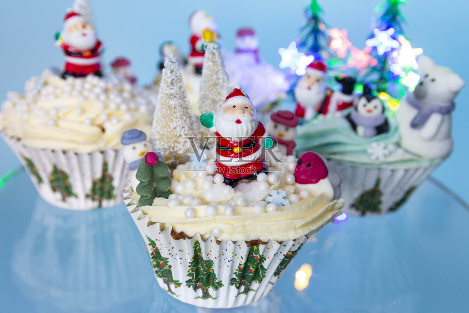 圣诞蛋糕照片摄影图片