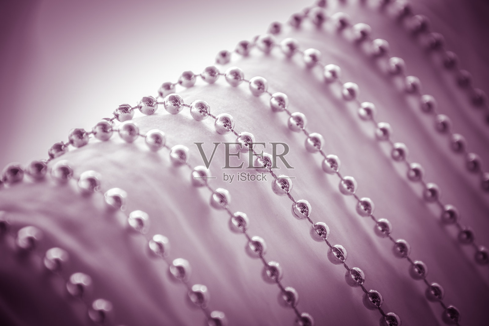 圣诞节银色珠子图案背景照片摄影图片